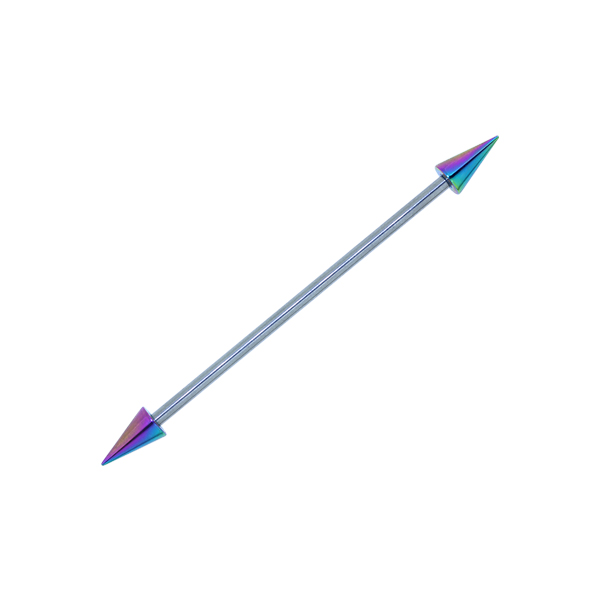 עגיל אינדסטריאל - קונוסים ריינבו