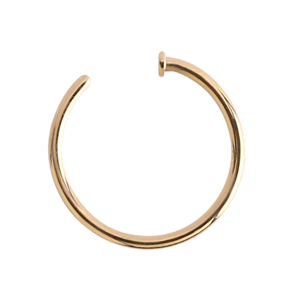 נזם חישוק זהב