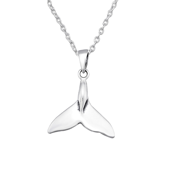 שרשרת מכסף - זנב לוויתן