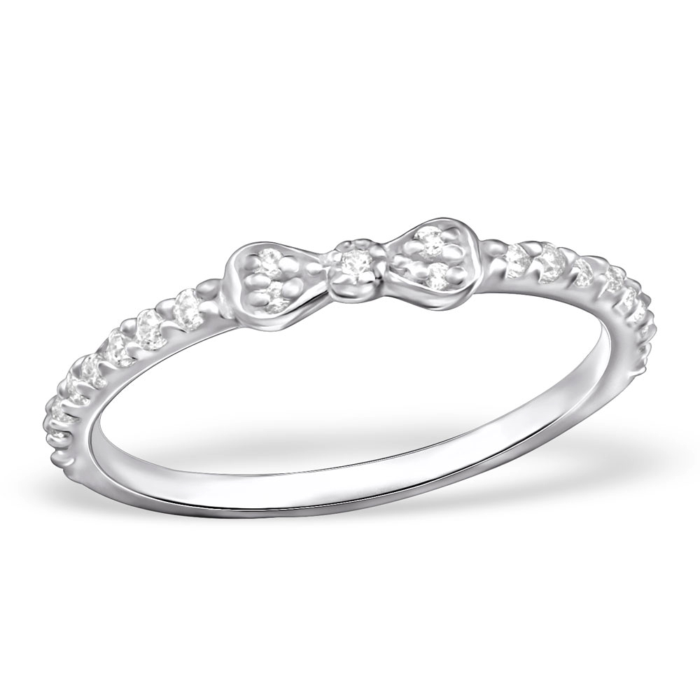 טבעת מכסף - נקודות ופפיון