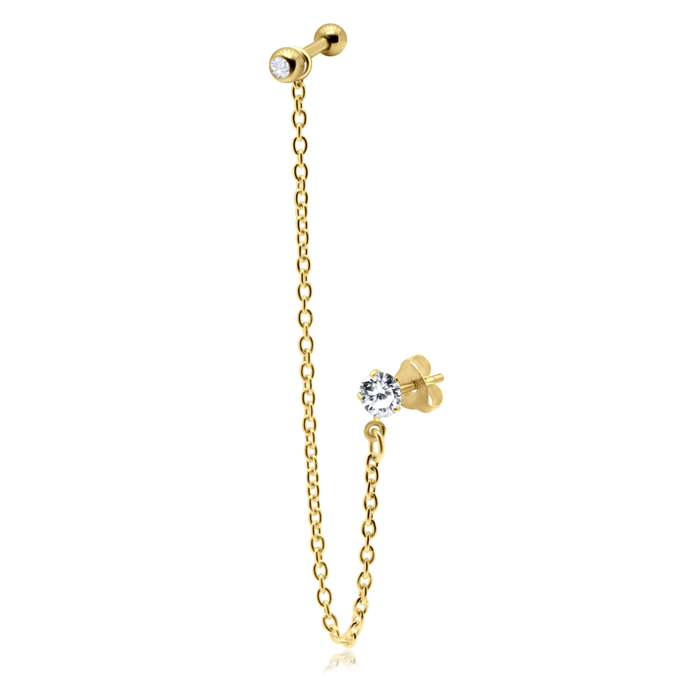 פירסינג הליקס ועגיל - שרשרת