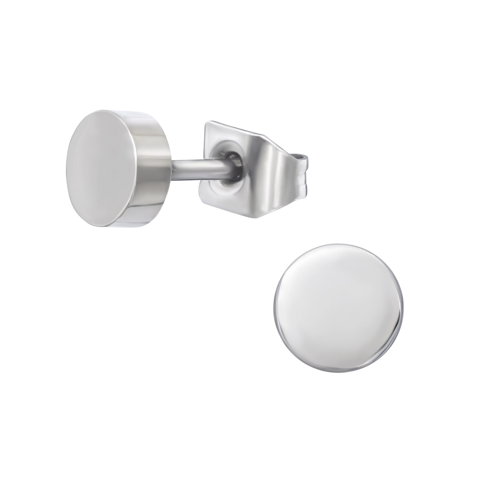 עגילי סטד מסרג'יקל סטיל - עיגול