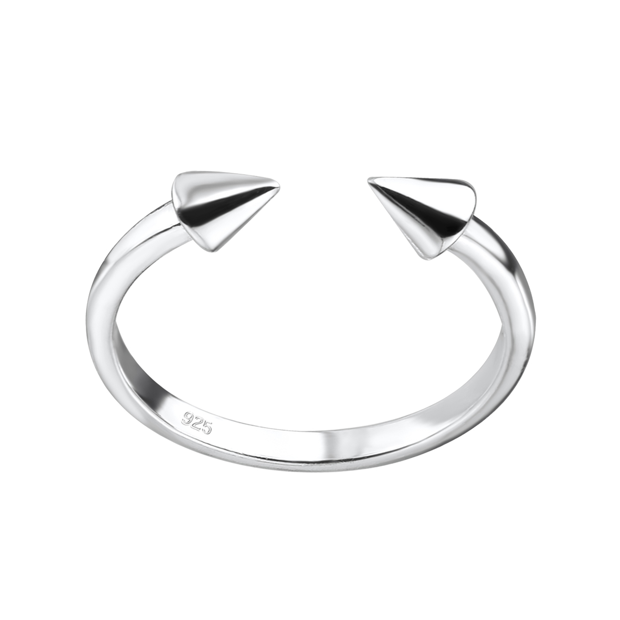 טבעת רגל / חצי מכסף - קונוסים